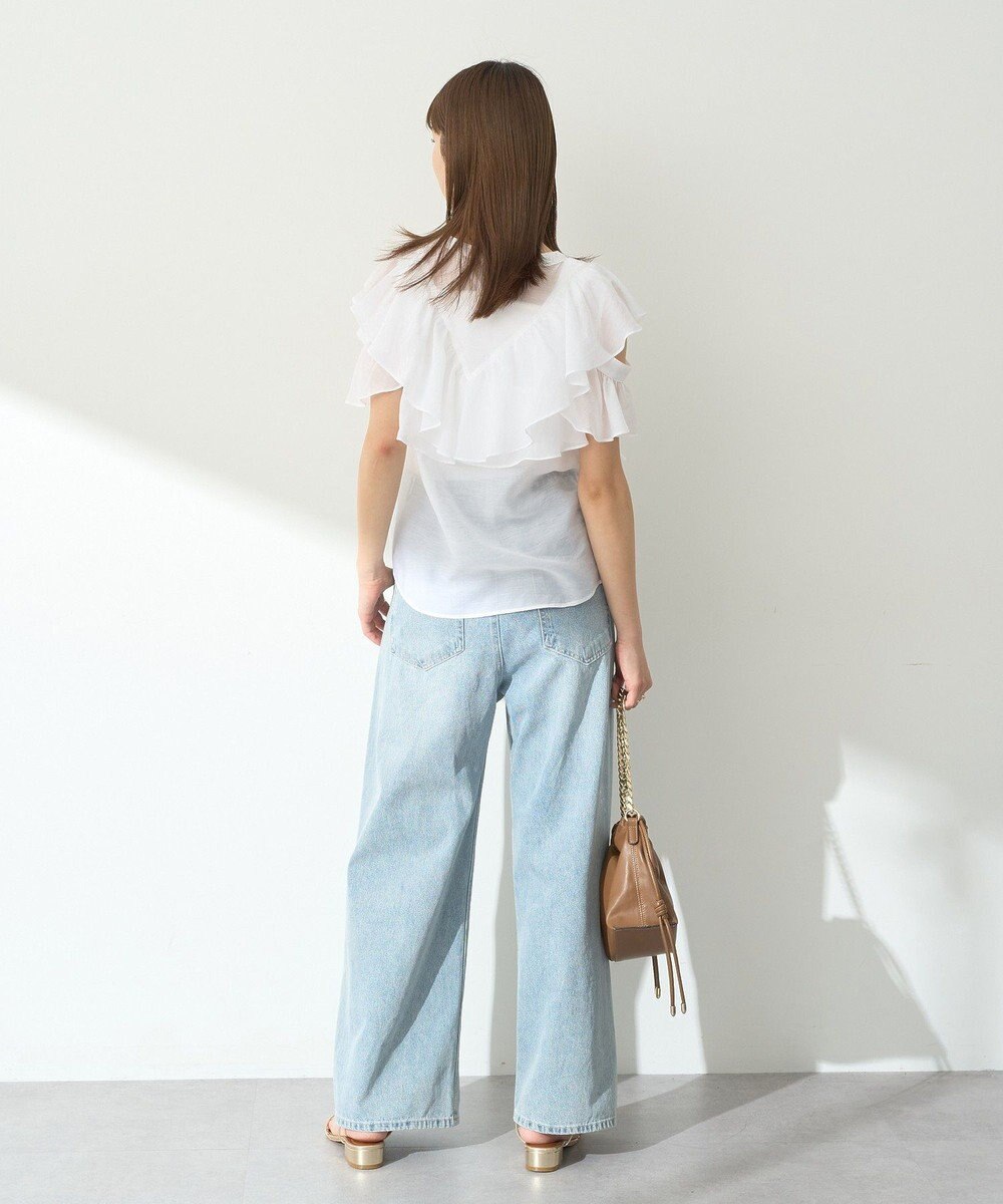 earth music&ecology タックホックデニムパンツ 