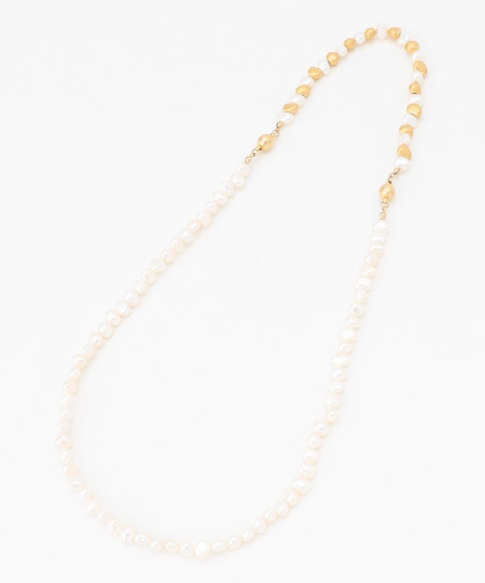 自由区 淡水パール3WAY ネックレス 