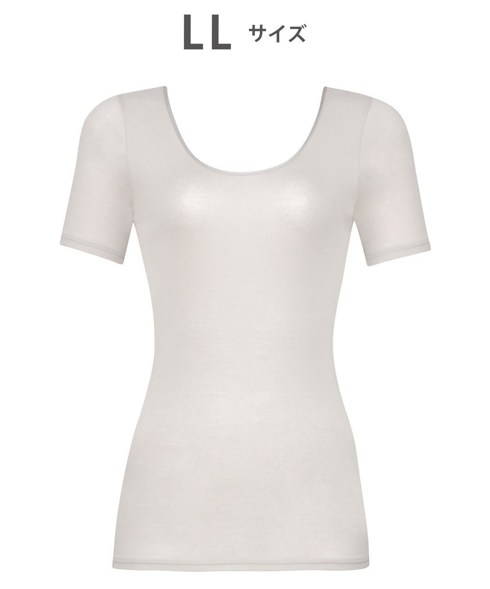 WACOAL 【スゴ衣】 インナー 3分袖 綿100％(身生地) オーガニックコットン(身生地) なめらかな肌ざわり 肌着 CLC222 /ワコール 