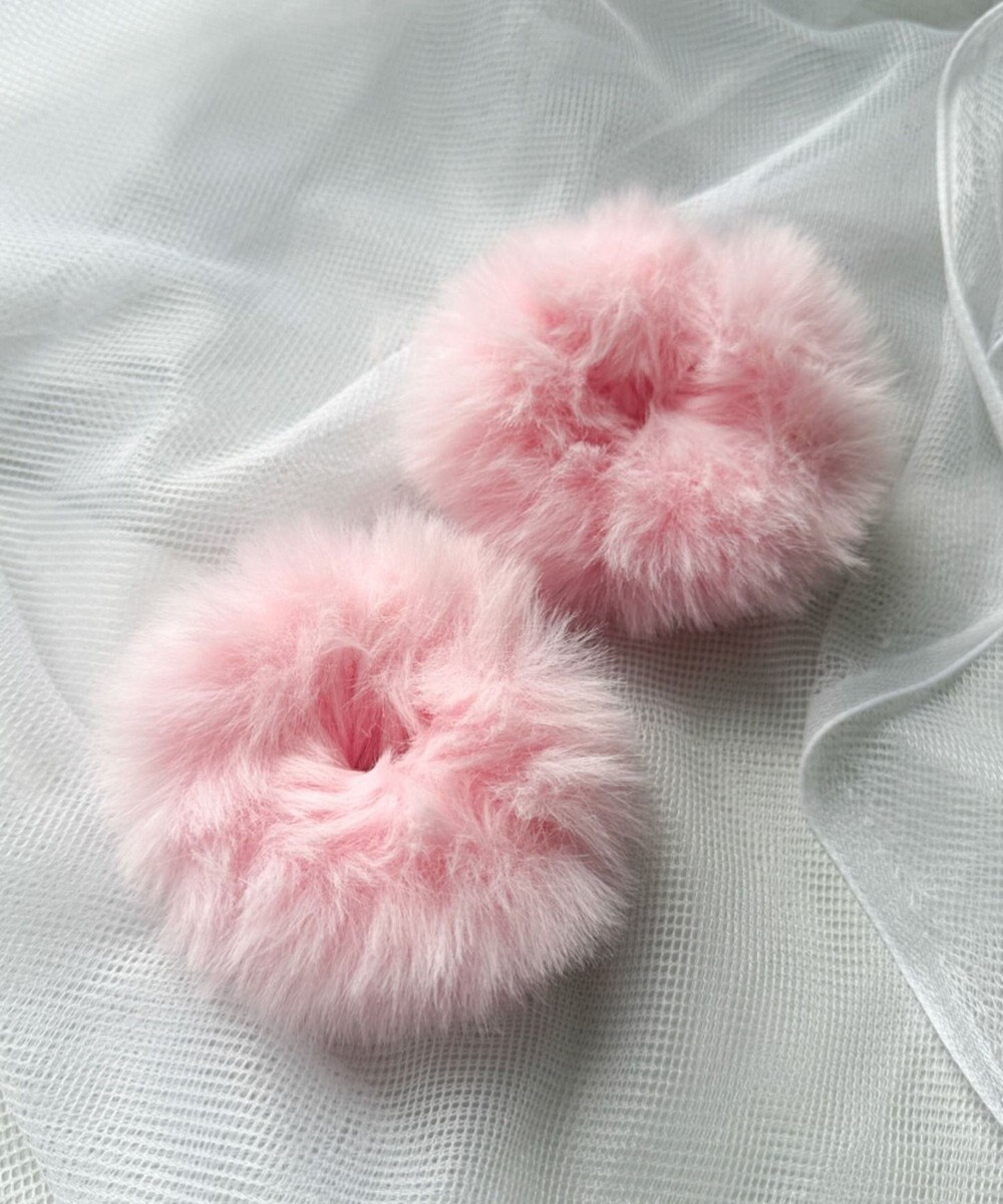 WEGO L2Pファーヘアゴム 