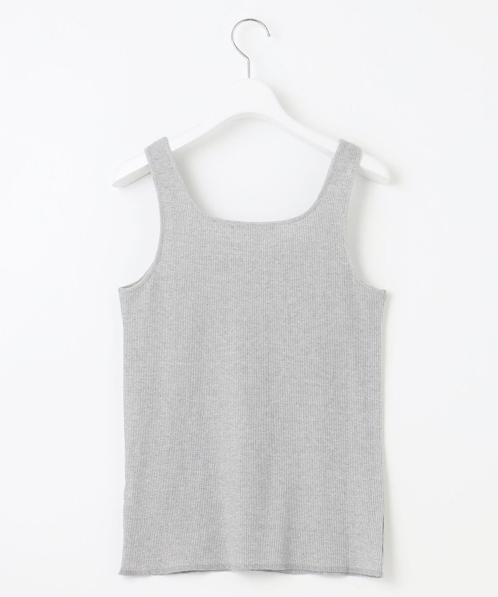 23区 【SLOW/一部店舗限定】好評につき新色追加！ラメリブジャージー タンクトップ 