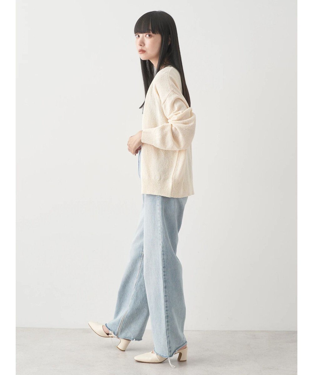 earth music&ecology ブークレＶネックカーディガン 