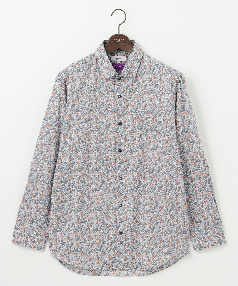 JOSEPH ABBOUD 【キングサイズ・洗える】リバティプリント シャツ 