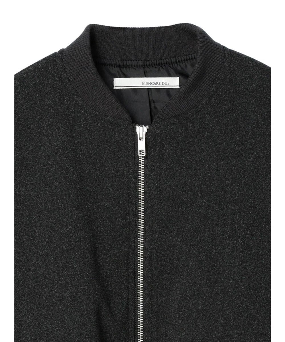 Green Parks ・ＥＬＥＮＣＡＲＥ　ＤＵＥ　ウールライクブルゾン 