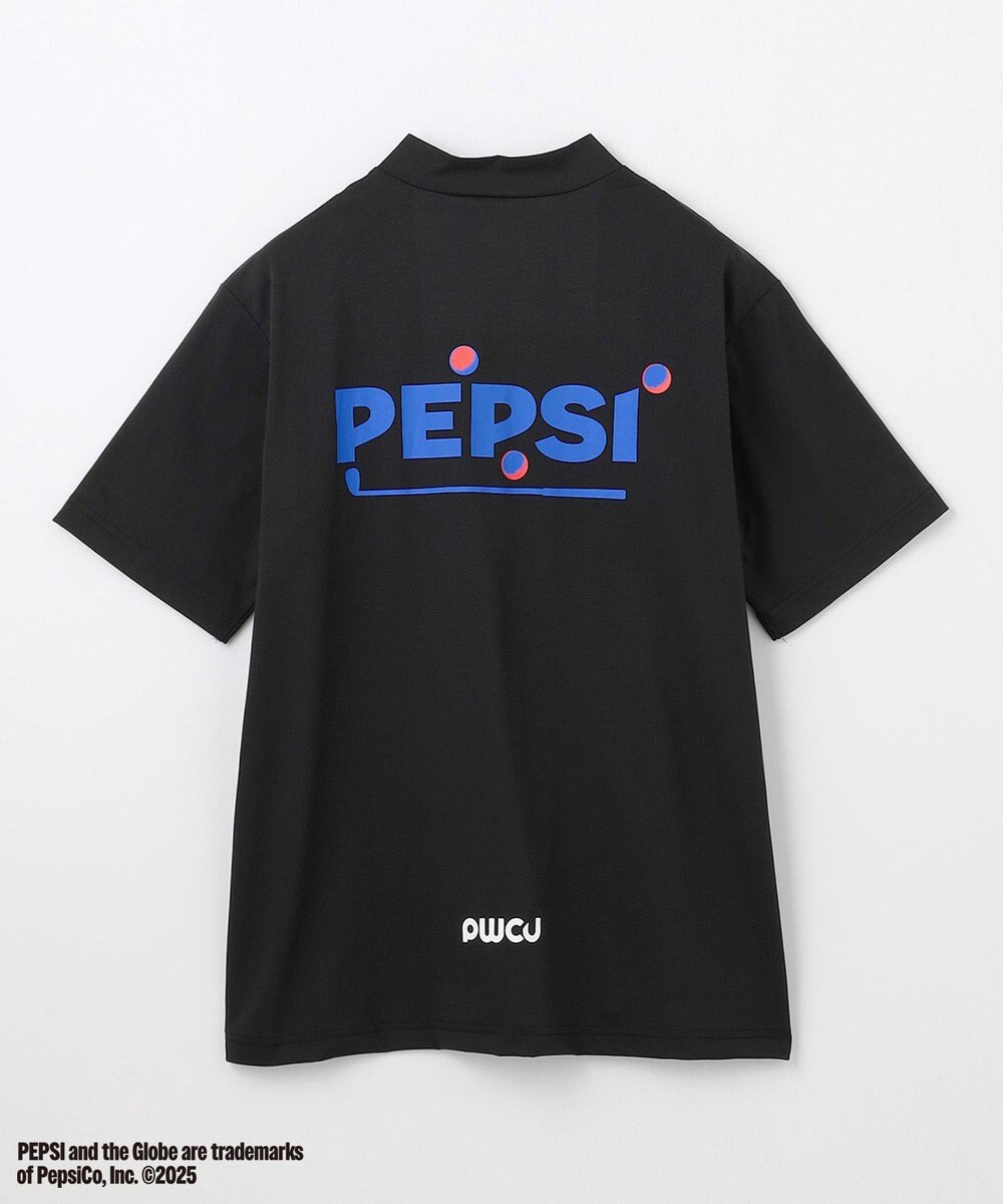 PW CIRCULUS 〈Pepsiコラボ〉【UNISEX】Pepsi GOLF Graphic モックネックT 