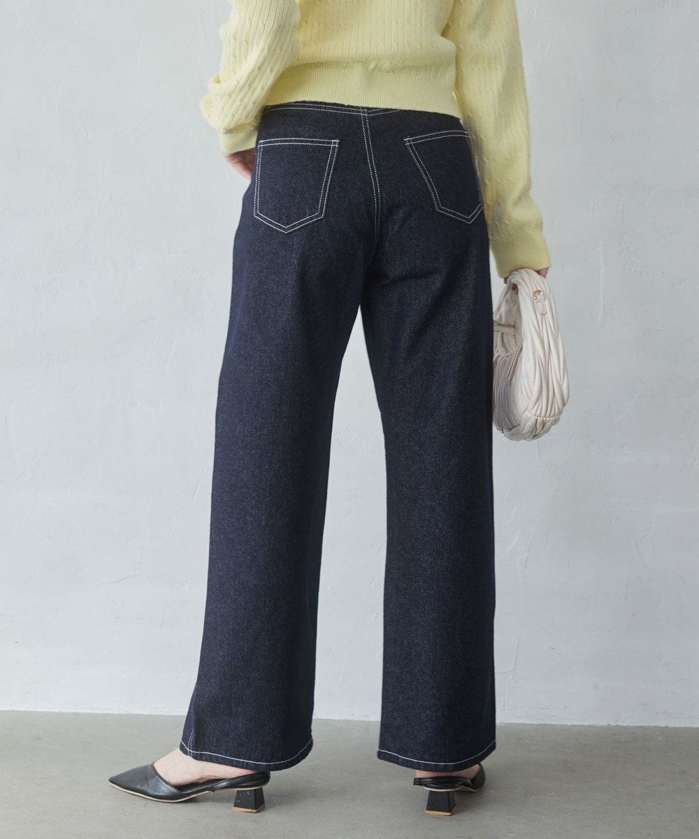 WEGO 【XS～Lサイズ展開/美脚】ストレートデニムパンツ 