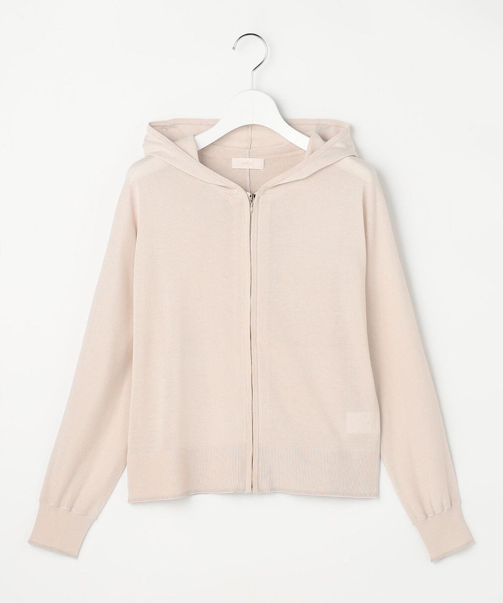 ANY SIS エアリー ニットフーディー 