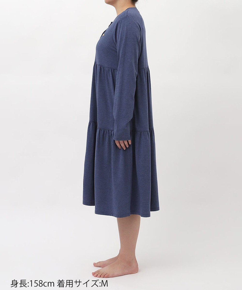tsumori chisato SLEEP ツモリチサト ワンピース 長袖 ルームウェア 綿混(本体) レディース UNX555 /ワコール 