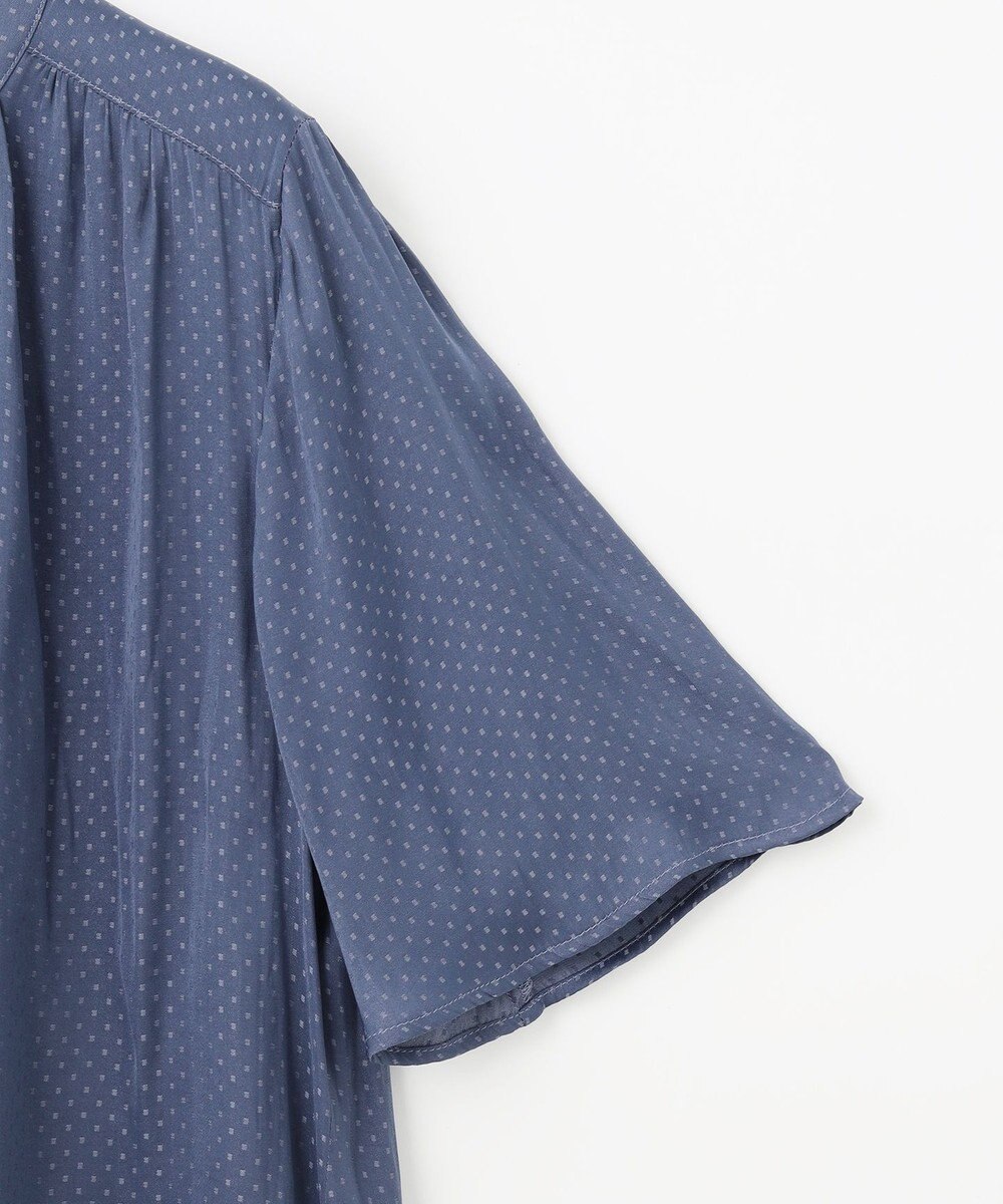 ANY SIS 【洗える】サテンドビー ブラウス 