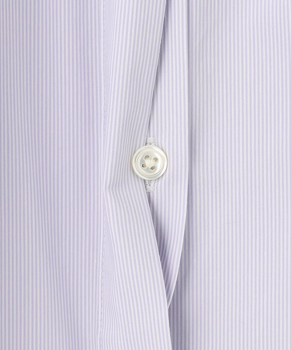 J.PRESS LADIES 【洗える】 BEZ VEGA フリル ストライプ ブラウス 