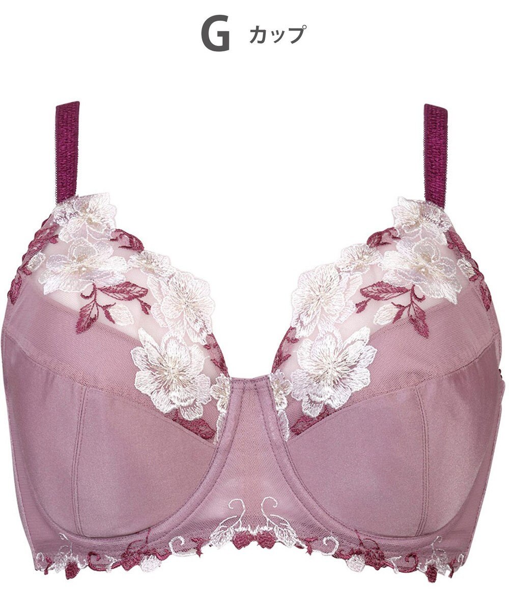 Wing ブラジャー Wing Lesiage 安定感のあるつけごこち 綿混素材(肌側) 【5010シリーズ】 フルカップブラ Hカップまで対応 大きいサイズ PB5010 ウイング／ワコール 