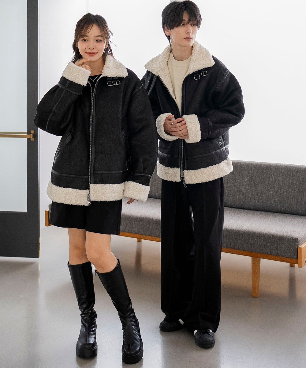 WEGO 【25年秋冬新作/ユニセックス着用ITEM/MLサイズ展開】B－3ジャケット 