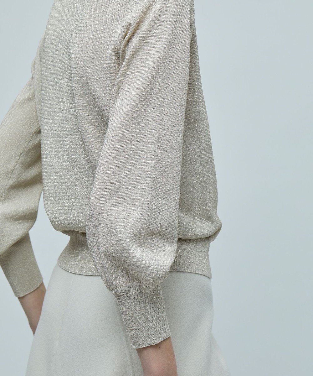 BEIGE， 【S-size】JUSSIEU / ラメ プルオーバーニット 