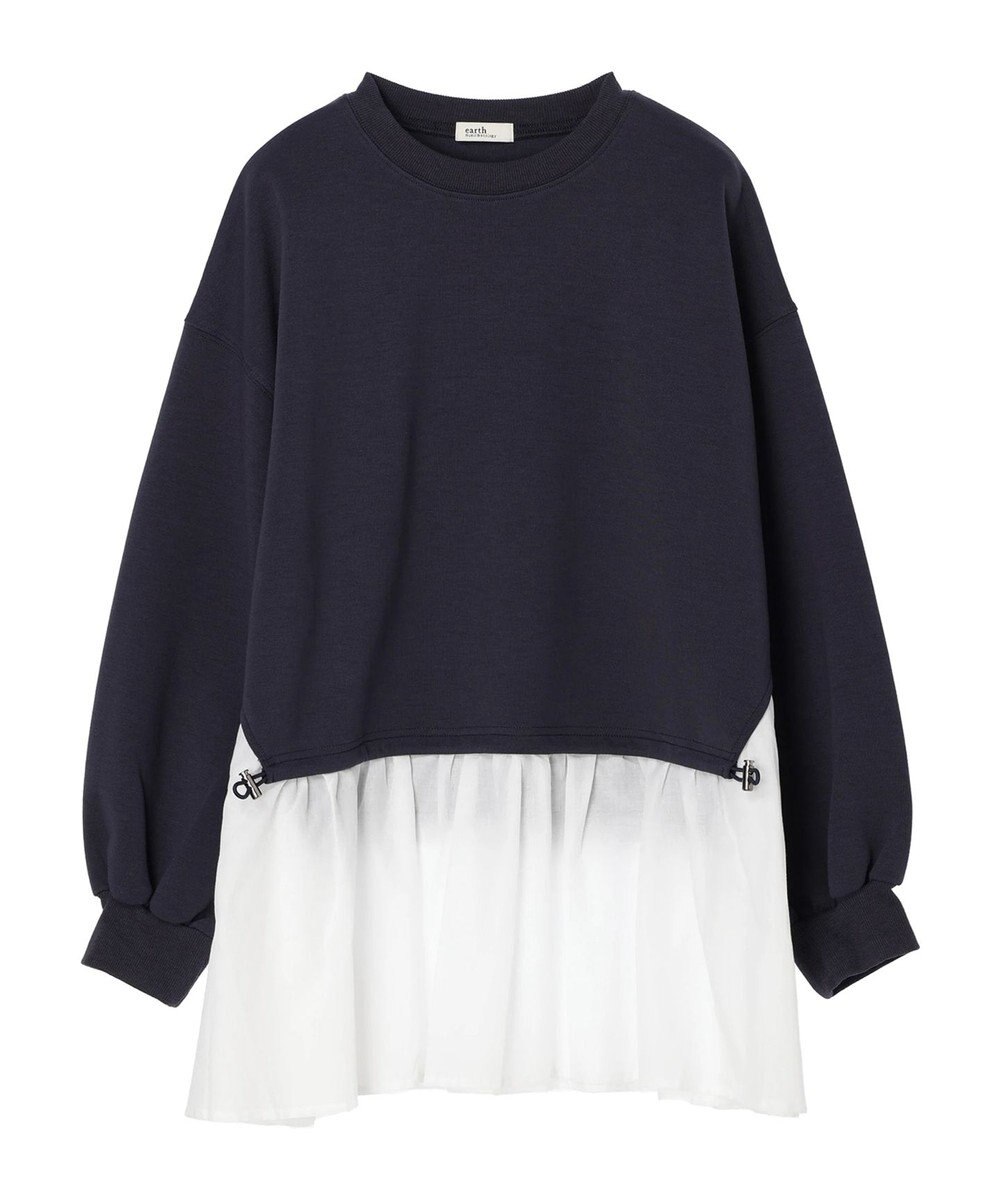 earth music&ecology ダンボールレイヤードチュニック 