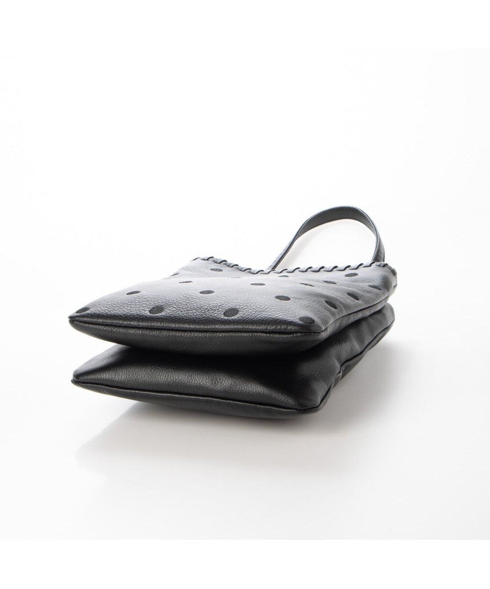 UNBILLION perche 牛革ソフト3層かがり2wayショルダーバッグ 