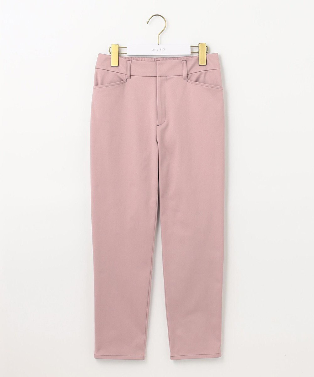 ANY SIS 【撥水】サテンストレッチビューティ パンツ 