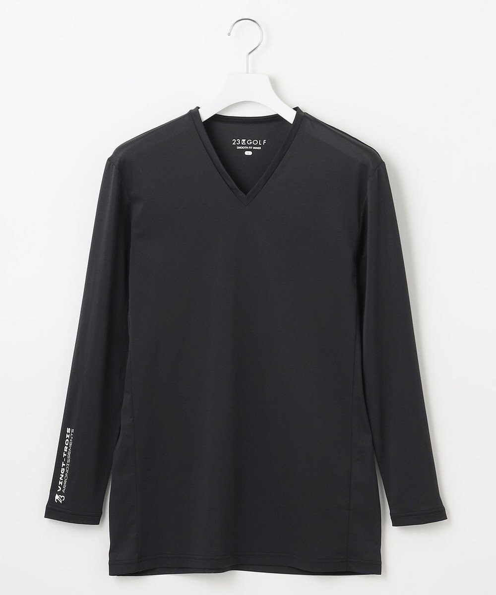 23区GOLF 【MEN】30デニールインナー Vネックカットソー 