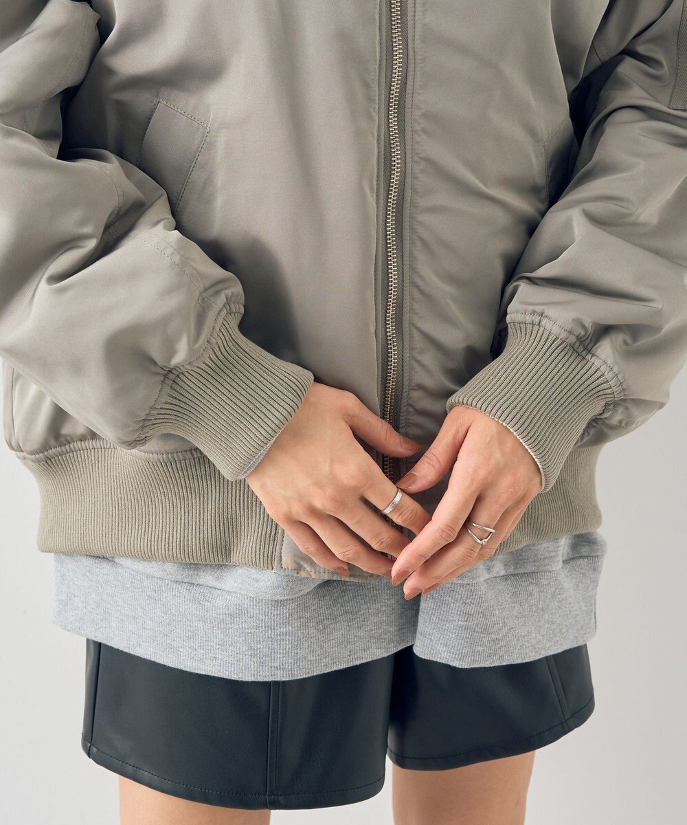 earth music&ecology リバーシブルMA-1 