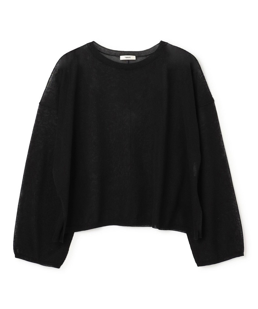 NAVE 【ReNAVE・洗える】シアーニット ロングスリーブ 