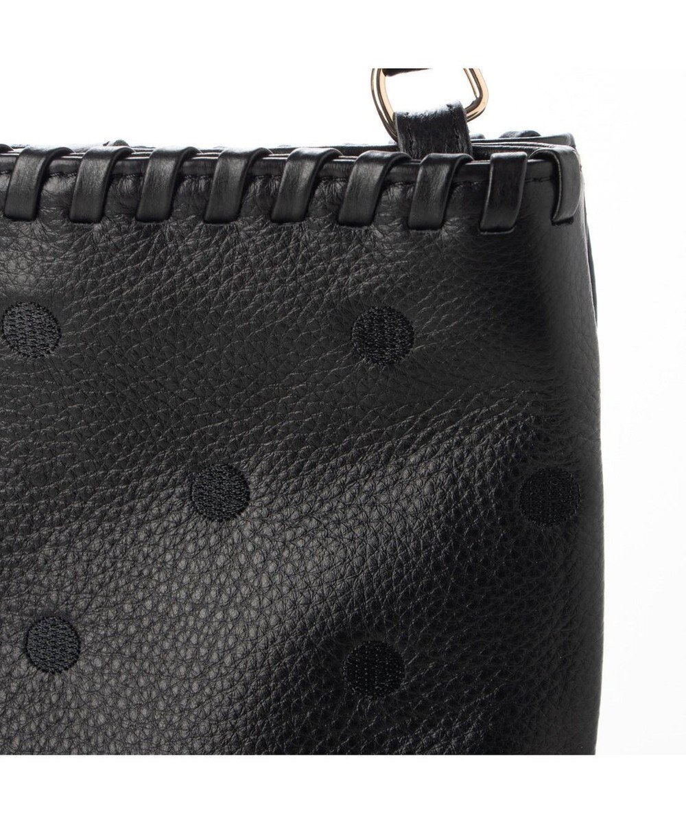 UNBILLION perche 牛革ソフト3層かがり2wayショルダーバッグ 