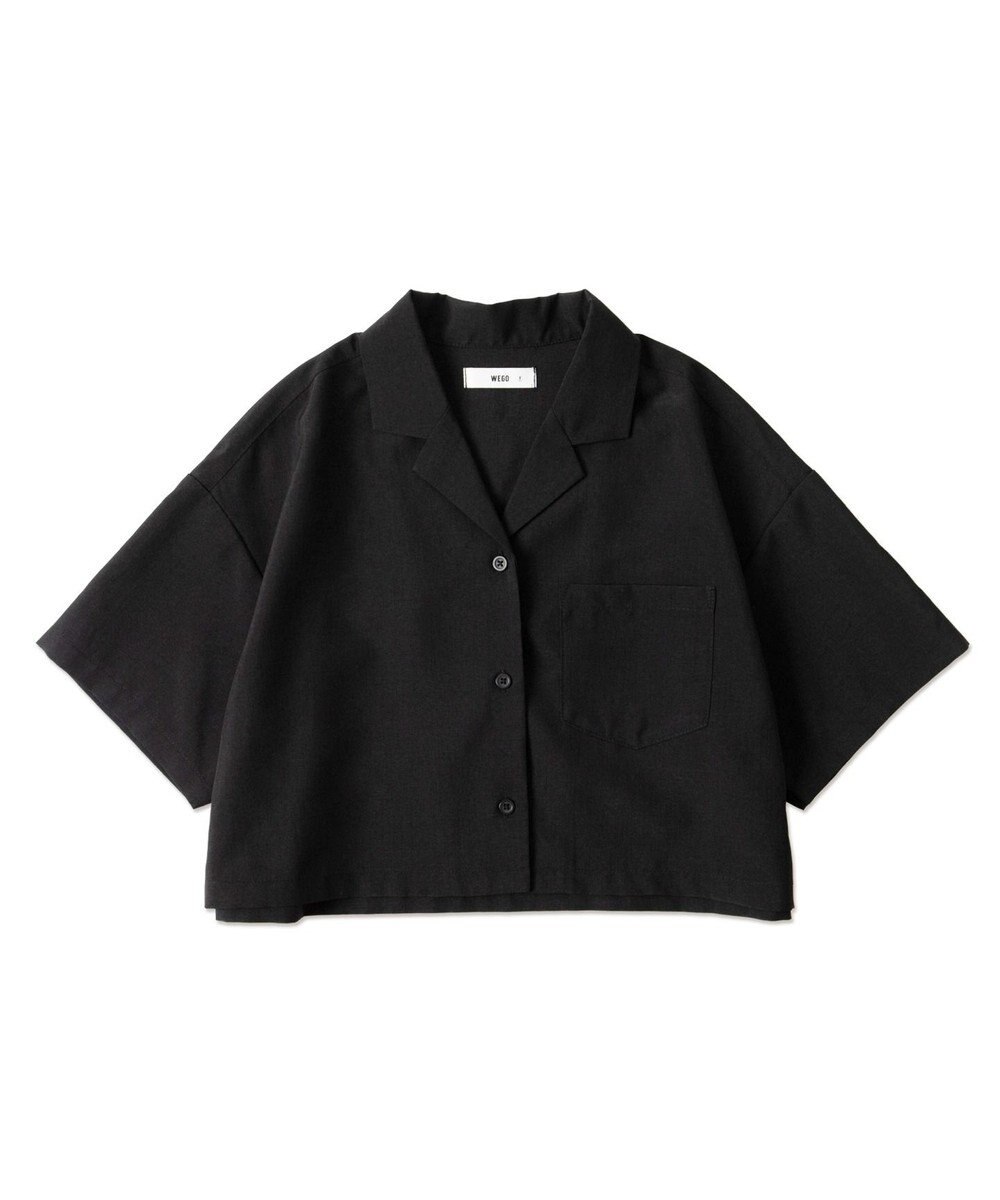 WEGO オープンカラーショートシャツ 
