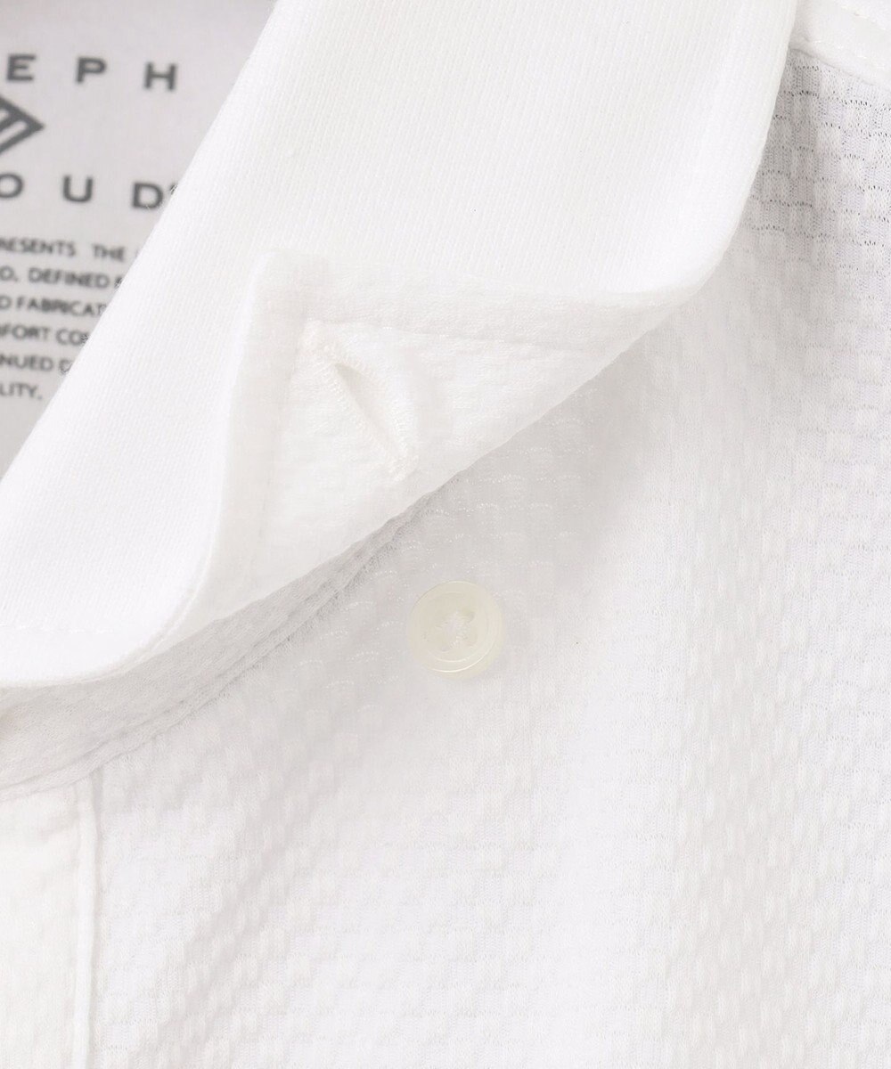 JOSEPH ABBOUD 【オーガニックコットン使用】ブロックサッカーポロシャツ 