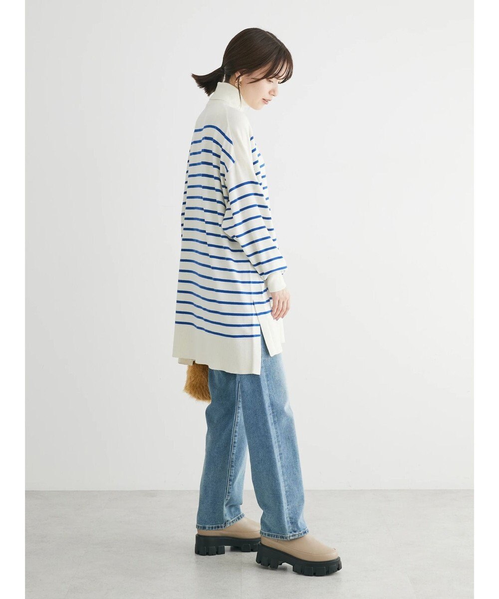 Green Parks もちやわ　タートルニットチュニック 