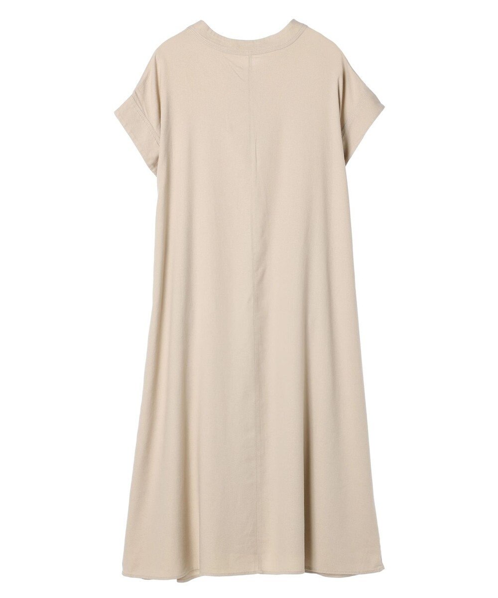 AMERICAN HOLIC 接触冷感Ｖネックリネンブレンドワンピース 