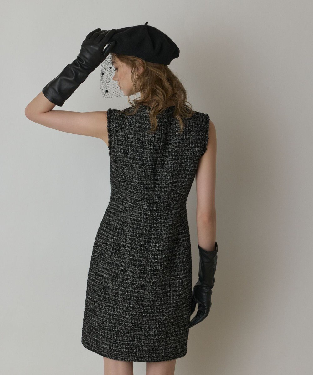 GRACE CONTINENTAL ツイードタイトワンピース 