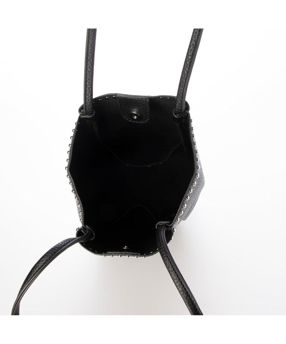 UNBILLION カシュカシュ cachecache / スタッズ付き縦型トートバッグ 