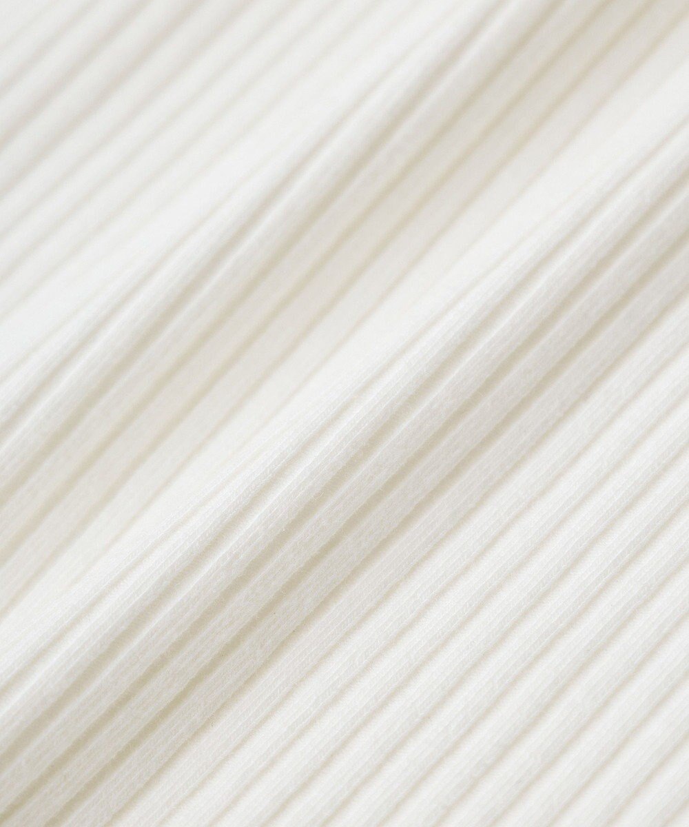 earth music&ecology アシメ肩リボンカットソー 