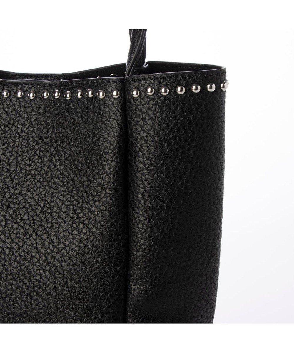 UNBILLION カシュカシュ cachecache / スタッズ付き縦型トートバッグ 