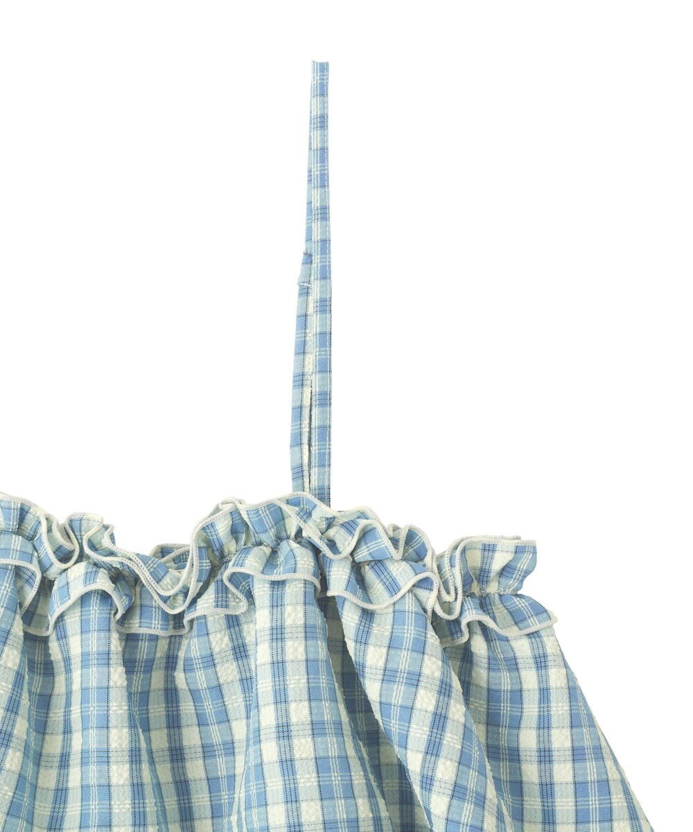 earth music&ecology 【予約】アソートチェックティアードビスチェ 