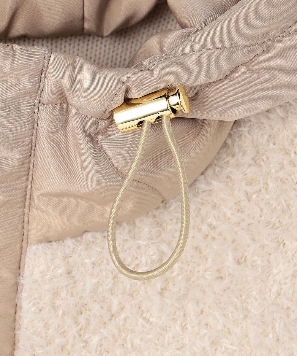 ANY L 【手洗い可】キルトコンビベスト 