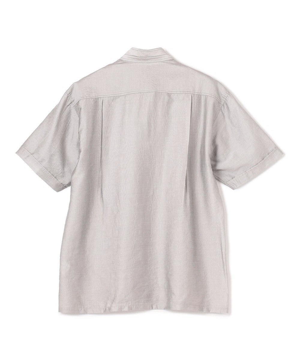 JOSEPH HOMME ストレッチマイヤー　ウイングカラー半袖シャツ 