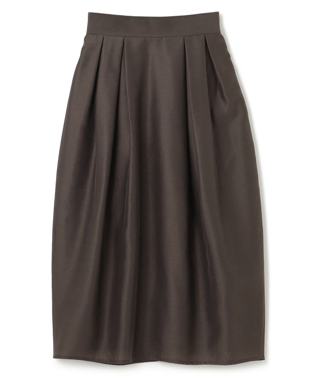 uncrave 【手洗い可】シャイニー シアー コクーンスカート（uncrave STANDARD） 