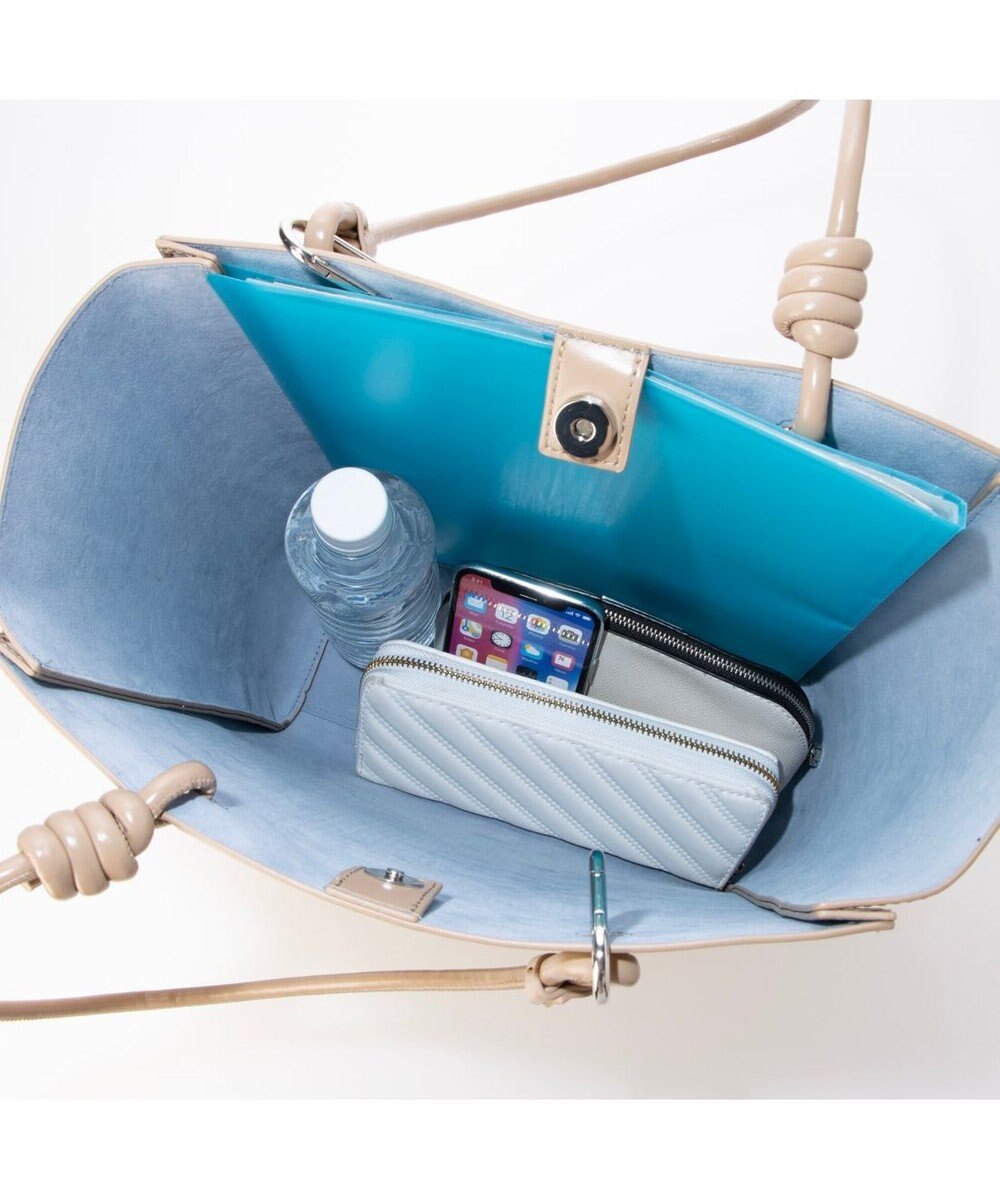 UNBILLION カシュカシュ cachecache / アシンメトリーハンドルトートバッグ 