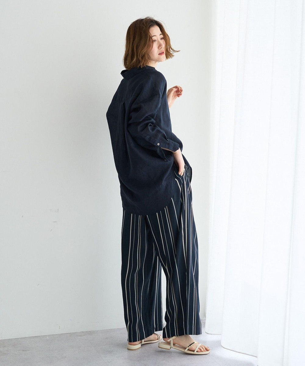 YECCA VECCA 3wayフレンチリネンシャツ 