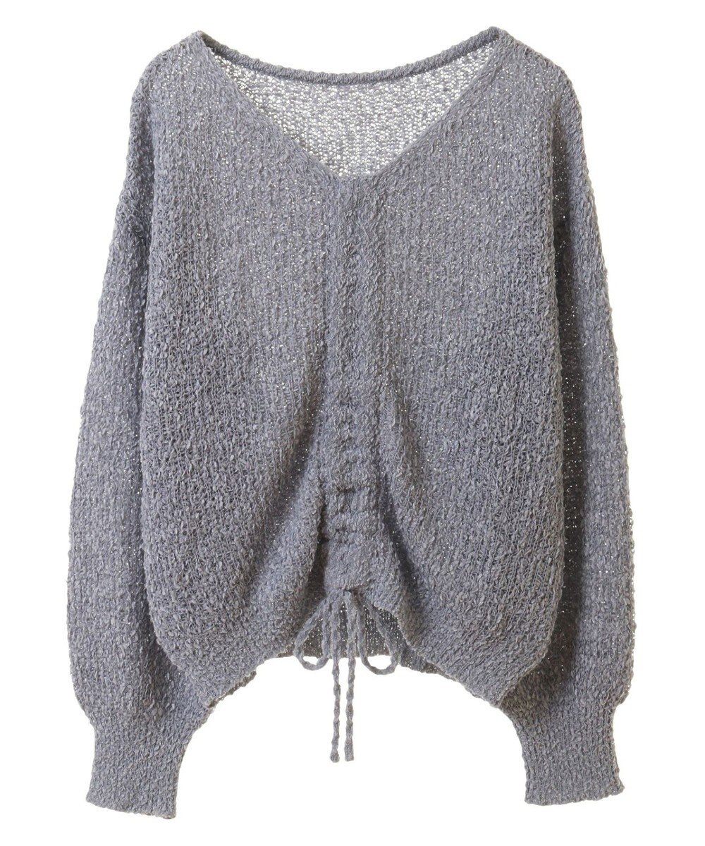 earth music&ecology ドロストニットプルオーバー 