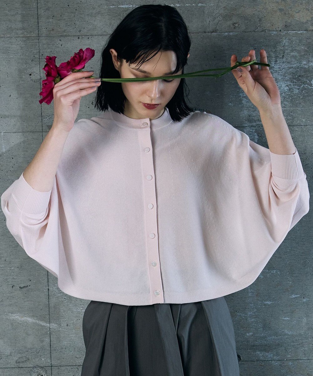 自由区 【カトリエムブーケ】Poncho en tissu sy  nthetique  ポンチョプルオーバー 