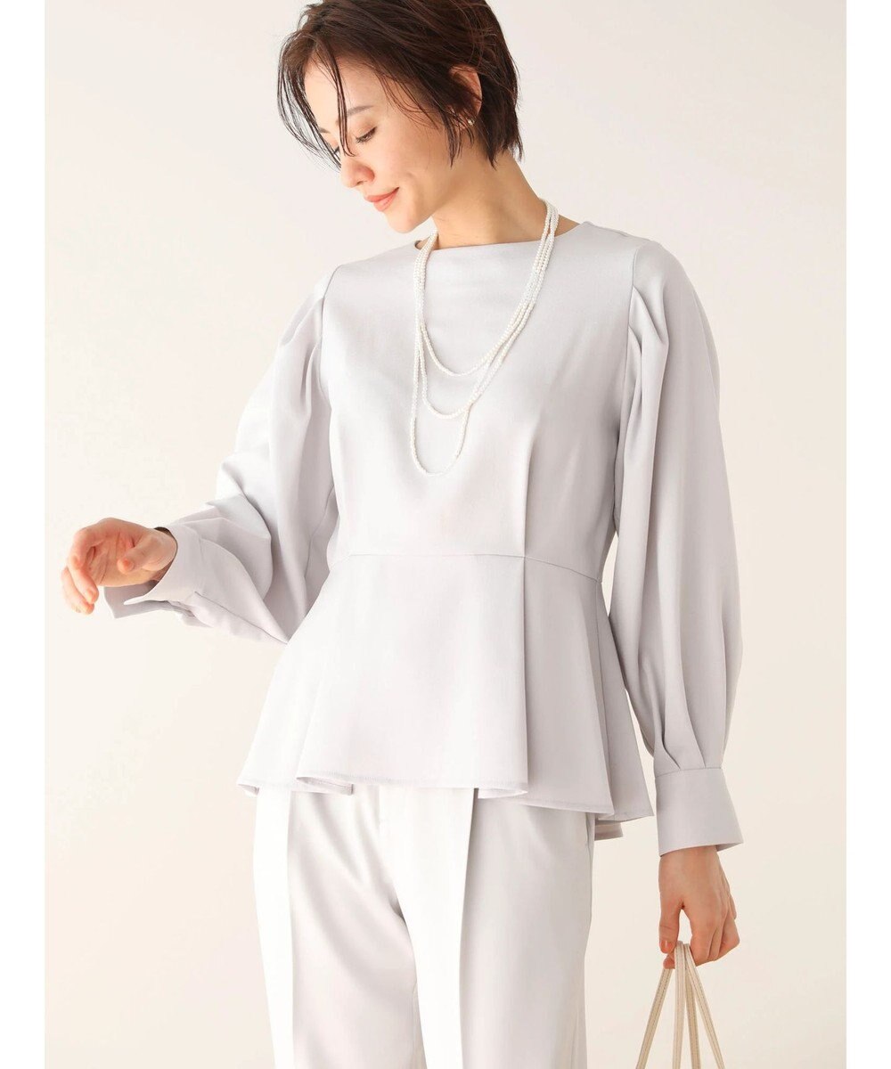 Green Parks ｅｆ－ｄｅ　ペプラムブラウス 