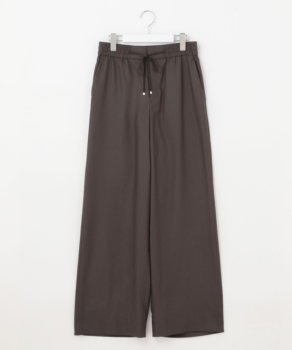 自由区 【抗菌/サスティナブル/セット着用可】EASY SET UP ワイドストレート パンツ 