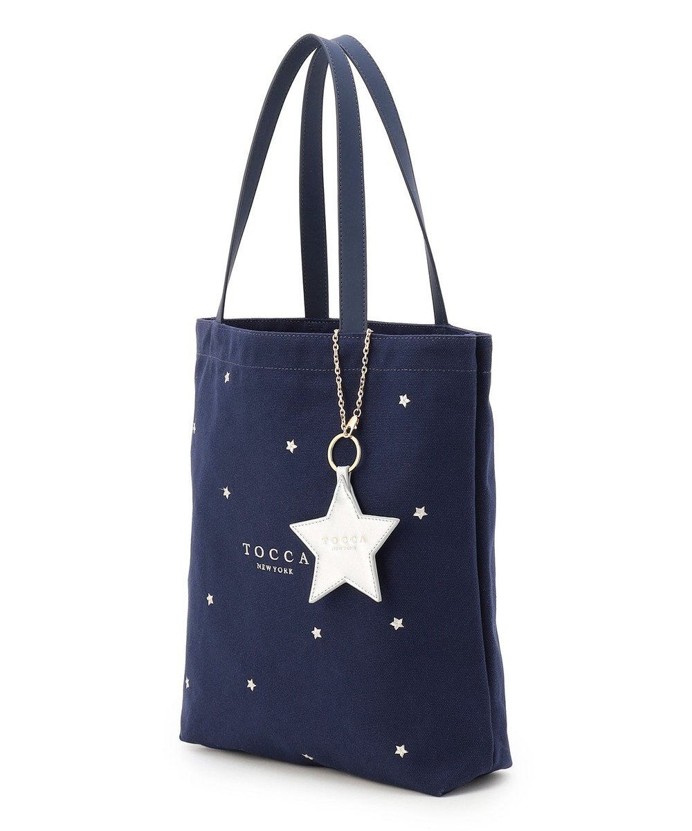 TOCCA 【chayさん着用】【WEB＆一部店舗限定・A4サイズ対応】LUCKY TWINKLE CANVASTOTE キャンバストートバッグ 