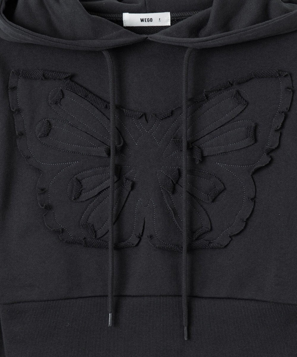 WEGO バタフライプルパーカー 