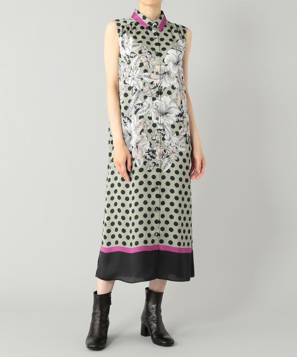 ハートflowerシャツワンピース Grace Continental ファッション通販 公式通販 オンワード クローゼット