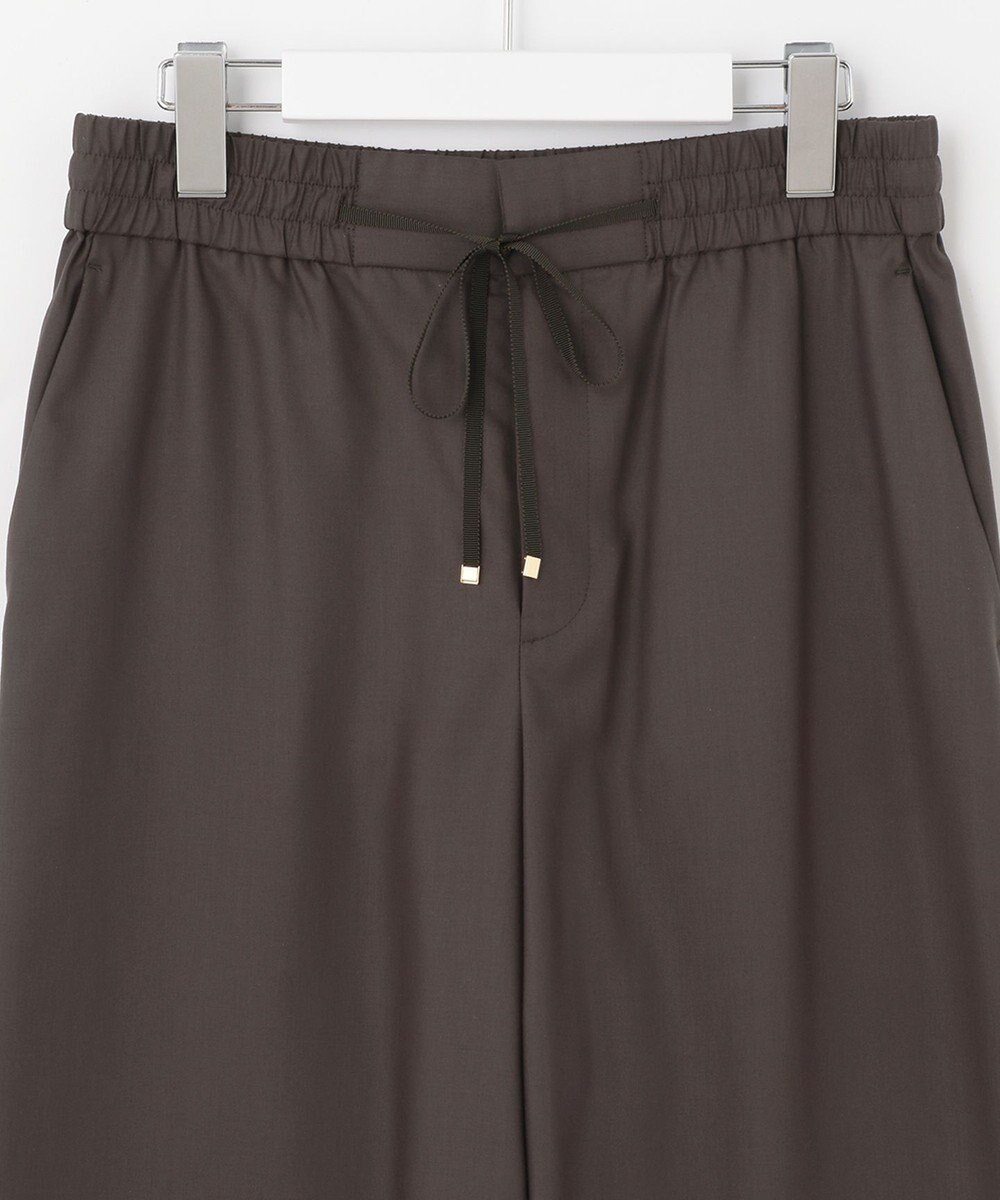自由区 【抗菌/サスティナブル/セット着用可】EASY SET UP ワイドストレート パンツ 