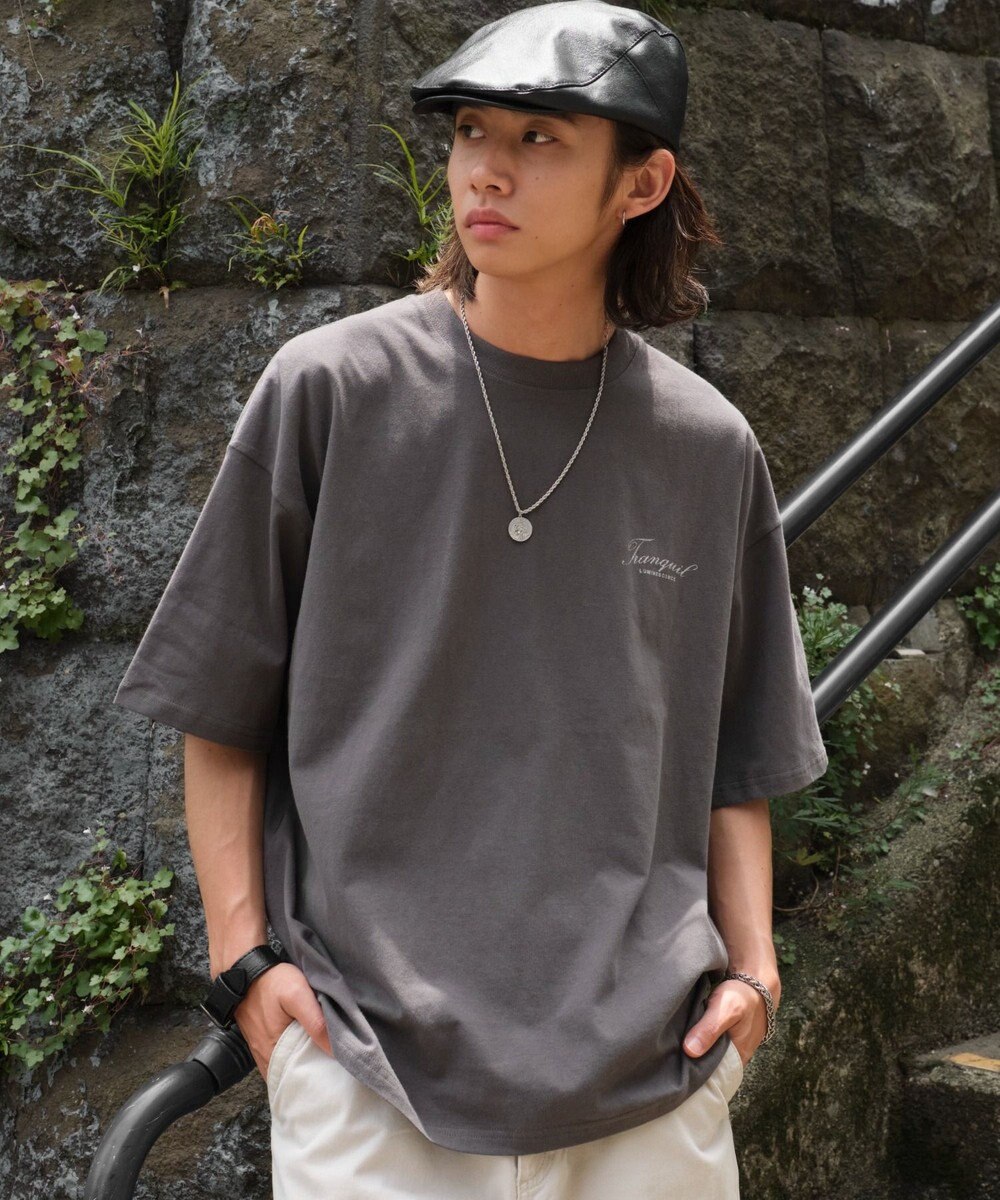 WEGO 【ユニセックス着用ITEM/SMLサイズ展開】ヴィンテージライクグラフィックT（SS） 