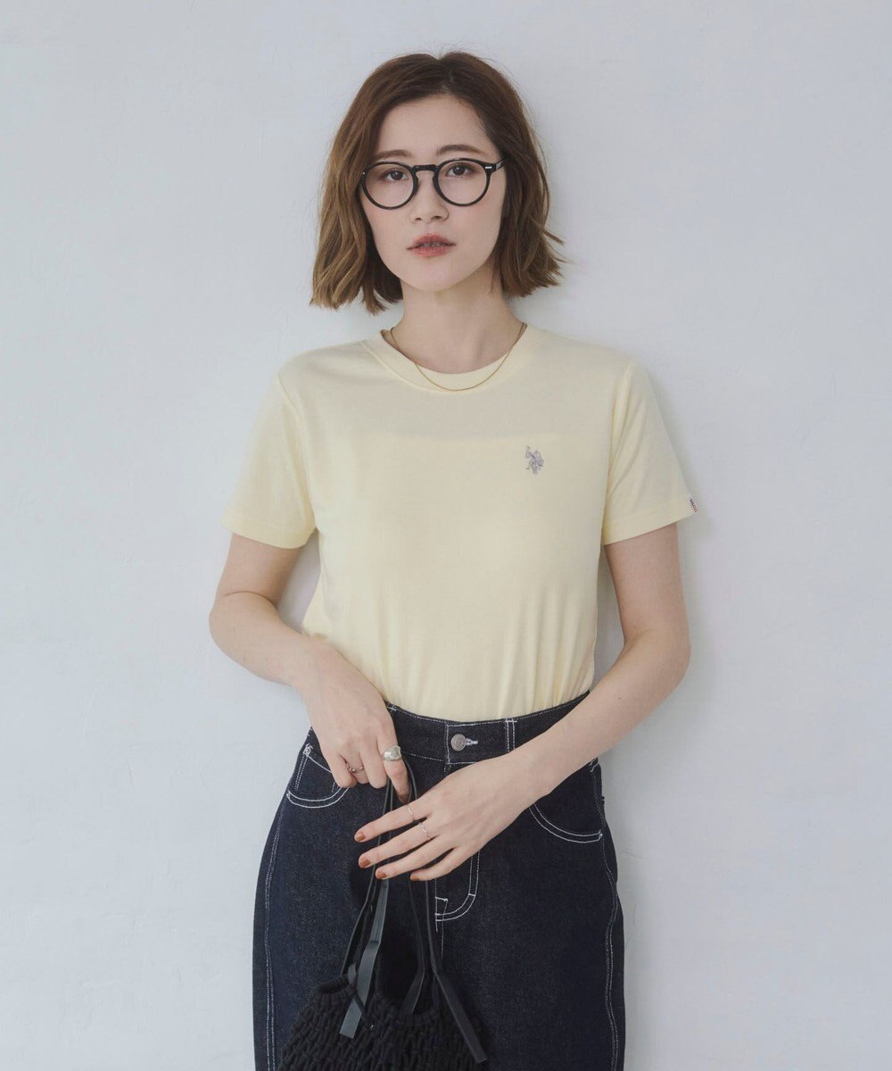 WEGO 【SMLサイズ展開】U.S. POLO ASSN.別注コンパクトTシャツ 