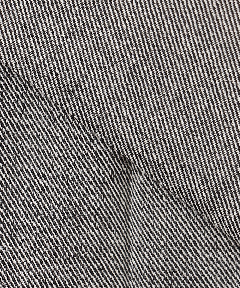 23区 【セットアップ対応/洗える】スラブツイードストレッチ ワイド パンツ 