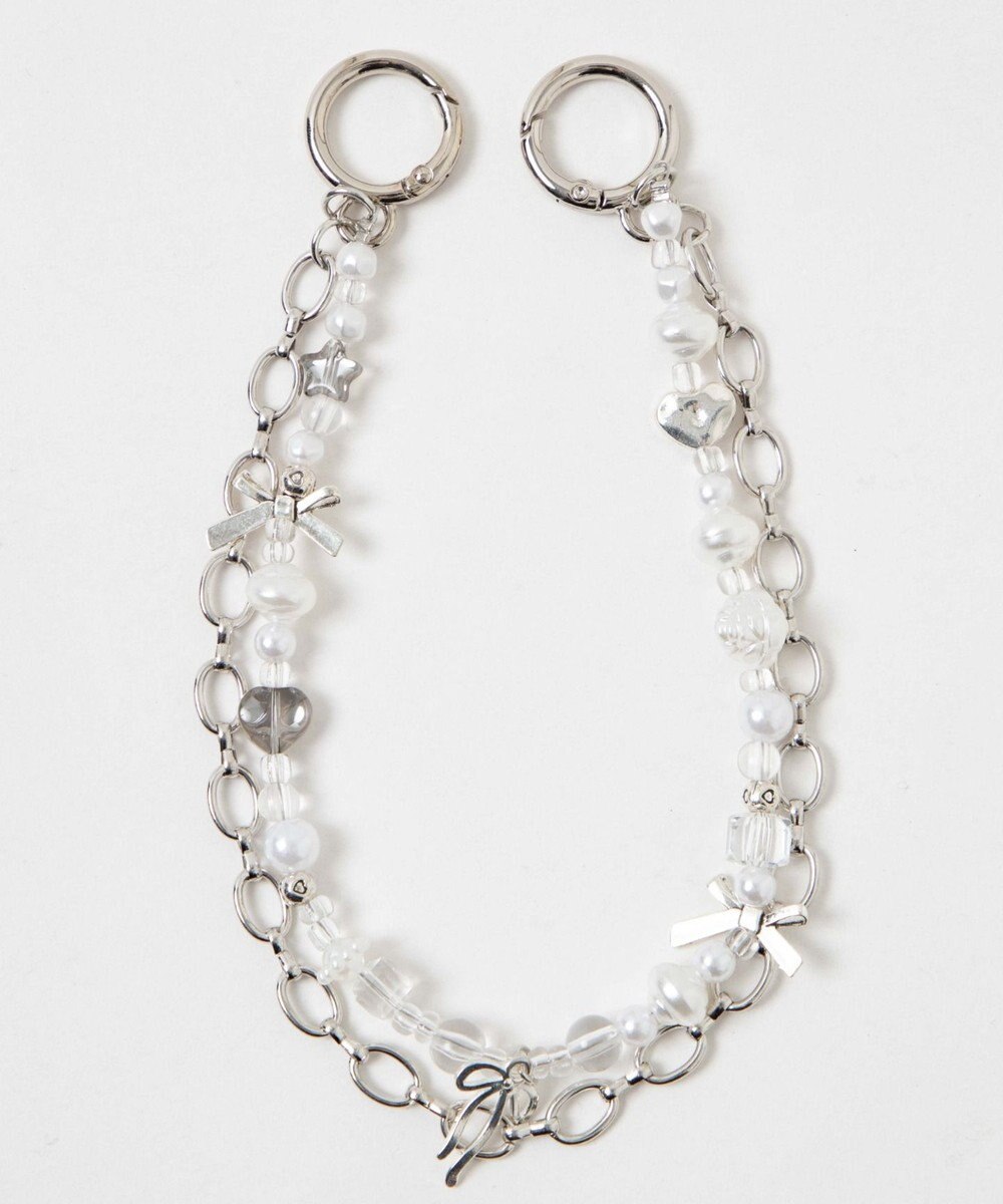 WEGO 2wayチェーンビーズストラップ 